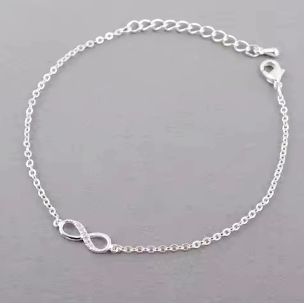 Silver Infinity Bracelet - Picture 5 of 5